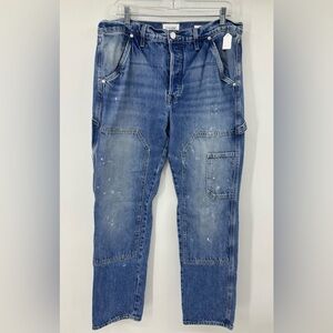 FRAME Le Slouch Waterfalls Straight Leg Carpenter Jeans Size 30